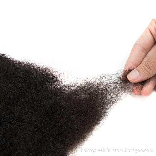Brazilian Remy Hair Afro Kinky Curly Bulk Human Hair For Braiding 1 Bundle 50g/pc Natural Color Braids Hair No Weft Bundle